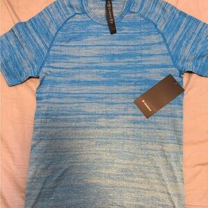 lululemon athletica Blue Casual Button Down Shirt